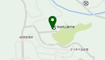 [EV]杵築市役所 山香庁舎の地図画像