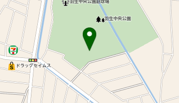 [EV]羽生市中央公園の地図画像