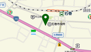 [EV]石巻市役所本庁舎の地図画像