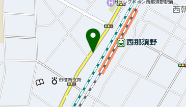 [EV]那須塩原市 西那須野駅前市営駐車場の地図画像