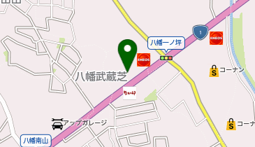 [EV](株)ナップス NAPS 京都八幡店の地図画像