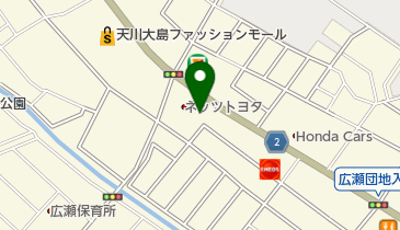 [EV]ネッツトヨタ群馬(株) 前橋おおしま店の地図画像