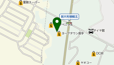 [EV](株)ヨークベニマル ヨークタウン取手の地図画像