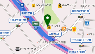 [EV]フレスタ宇品店 (屋上P)の地図画像