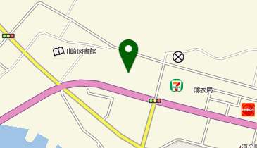 [EV]車検のコバック一関川崎店の地図画像