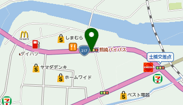 [EV](株)神戸物産 業務スーパー 臼杵市浜店の地図画像