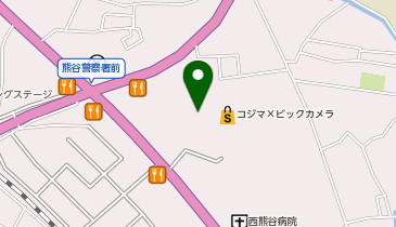 [EV]コジマ&times;ビックカメラ 熊谷店の地図画像