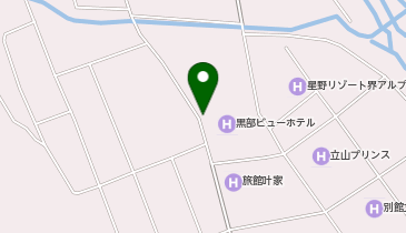 [EV]黒部ビューホテルの地図画像