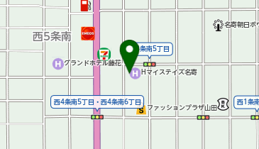 [EV]アイコニア・ホスピタリティ(株) ホテルマイステイズ名寄の地図画像