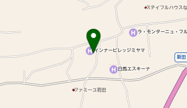 [EV]白馬岩岳ホテルインナービレッジミヤマの地図画像