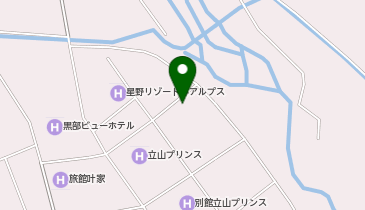 [EV]黒部サンバレーホテルの地図画像