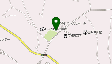 [EV]本宮市 白沢公民館の地図画像