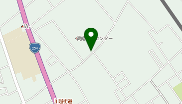 [EV]川越市 高階市民センターの地図画像