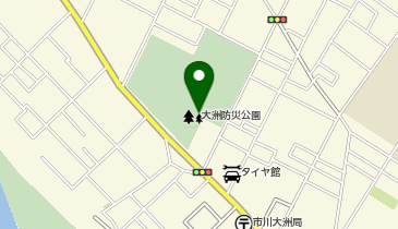 [EV]市川市 大洲防災公園の地図画像