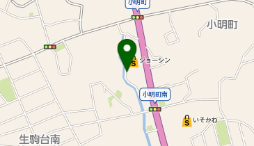 [EV]上新電機(株) ジョーシン東生駒店の地図画像