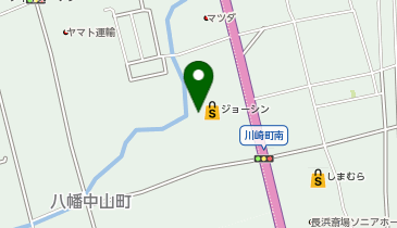 [EV]上新電機(株) ジョーシン長浜店の地図画像