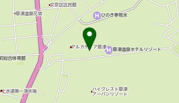 [EV]アイコニア・ホスピタリティ(株) 草津温泉ホテルリゾートの地図画像