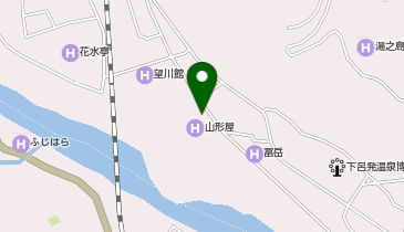 [EV]下呂温泉 江戸から続く、くつろぎの宿 山形屋の地図画像