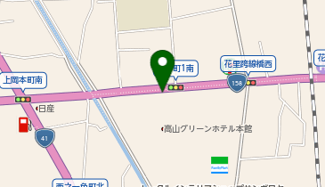 [EV]高山グリーンホテルの地図画像