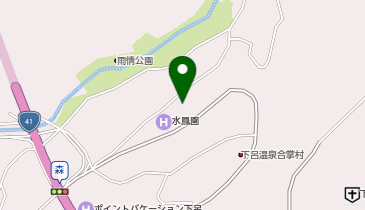 [EV]下呂温泉 懐石宿 水鳳園の地図画像