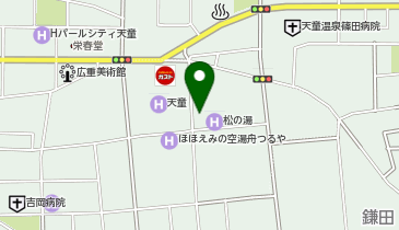 [EV]天童温泉 湯の香 松の湯の地図画像