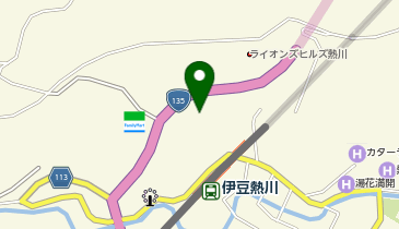 [EV](株)ニュー熱川プリンスホテル 熱川プリンスホテルの地図画像