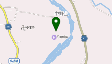 [EV]花湯別邸の地図画像