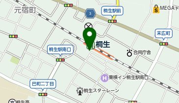[EV]エースホテルの地図画像