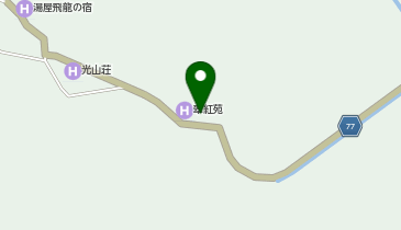 [EV]寸又峡温泉 翠紅苑の地図画像