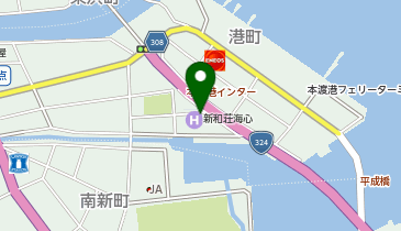 [EV]和み宿 新和荘 海心の地図画像