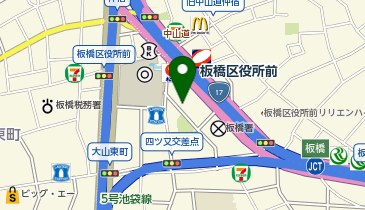 [EV]銀泉(株) GSパーク板橋区役所駅前駐車場の地図画像