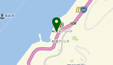 [EV](株)スズキ自販長崎 スズキアリーナ長崎みなとの地図画像