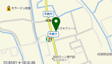 [EV](株)スズキ自販佐賀 スズキアリーナ佐賀東の地図画像