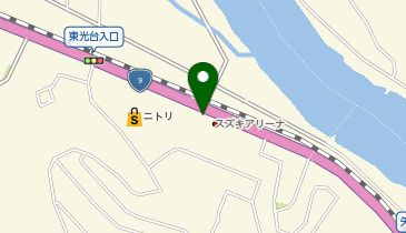 [EV](株)スズキ自販島根 スズキアリーナ東津田の地図画像