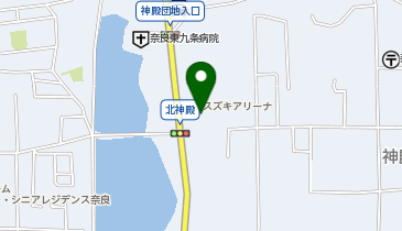 [EV](株)スズキ自販奈良 スズキアリーナ神殿の地図画像