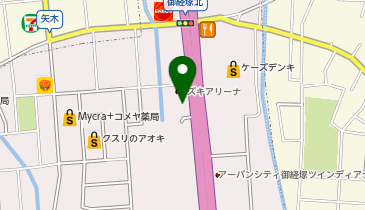 [EV](株)スズキ自販北陸 スズキアリーナ金沢の地図画像