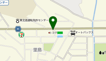 [EV]長野トヨタ自動車(株) Chu-CAR BOX川中島店の地図画像