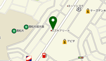 [EV](株)スズキ自販京葉 スズキアリーナ木更津の地図画像