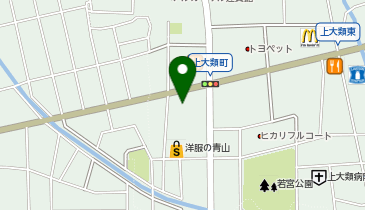 [EV](株)スズキ自販群馬 スズキアリーナ高崎大類の地図画像