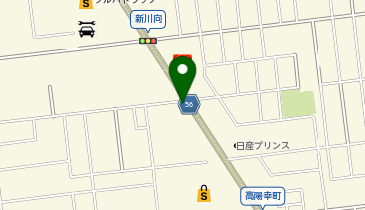 [EV](株)秋田スズキ スズキアリーナ秋田の地図画像