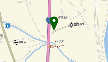 [EV](株)スズキ自販岩手 スズキアリーナ盛岡の地図画像