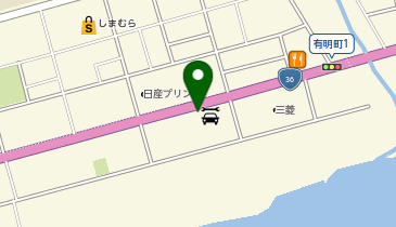 [EV]南北海道スズキ販売(株) スズキアリーナ有明の地図画像