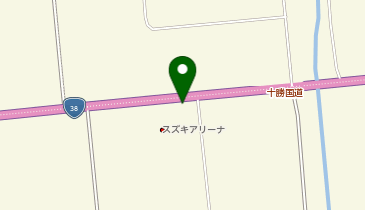 [EV]帯広スズキ(株) スズキアリーナ帯広の地図画像