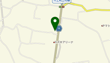 [EV](有)福重モーターランド 車展示場の地図画像
