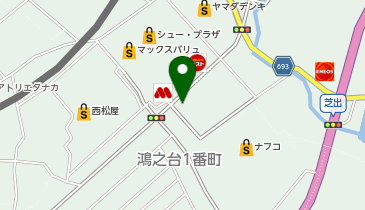 [EV]マルハン新名張店の地図画像