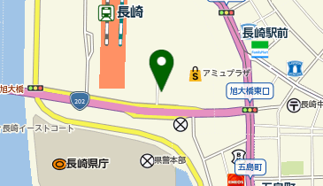 [EV](株)JR長崎シティ アミュプラザ長崎 新館 (立体P 2階)の地図画像