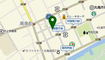 [EV](株)リープリング 丸亀第2駐車場 (旧大手町パーキング)の地図画像