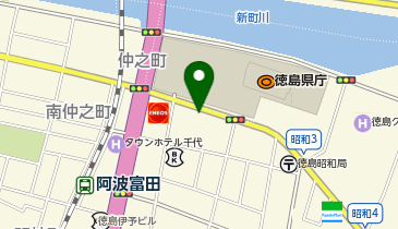 [EV](株)たいよう農園 ホテルたいよう農園 徳島県庁前の地図画像