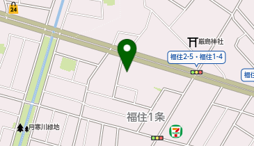 [EV](株)ザザホラヤ 紳士服の山下 羊ヶ丘通店の地図画像