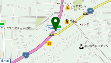 [EV]ファミリーマート松戸七畝割店の地図画像